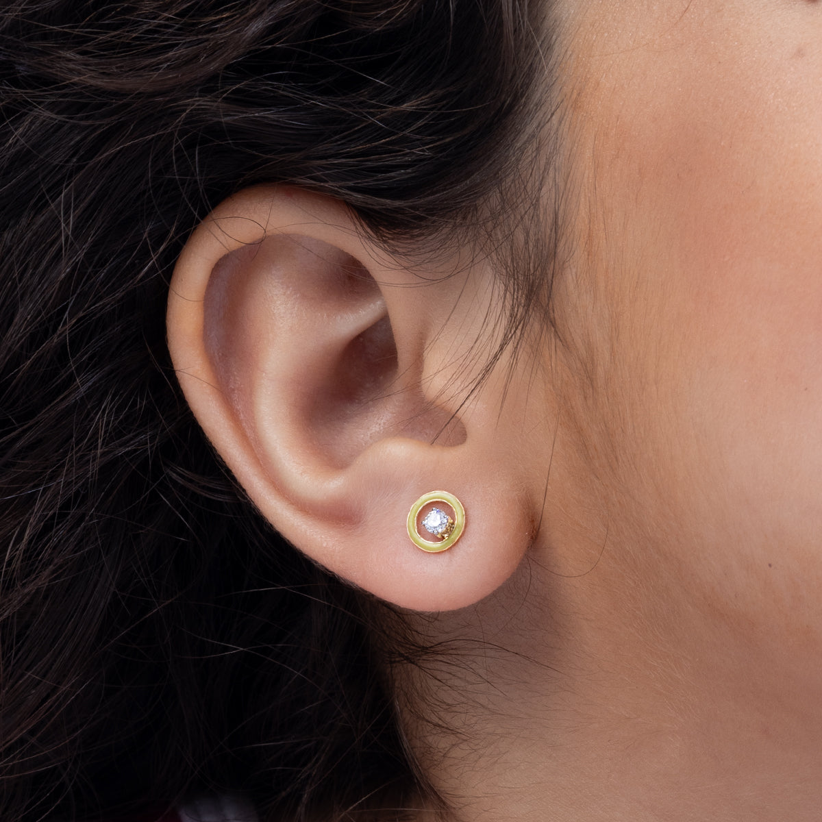 Circle of Love Studs